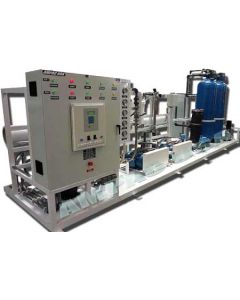 Seawater Desalination Watermaker (Land Based) SW24000-LX (Dual 12,000 GPD Watermakers on one Skid)